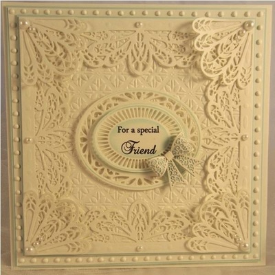 Ніж для вирубки Sue Wilson - Finishing Touches - Filigree 3D Itty Bitty Bow