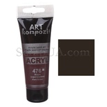 Краска акриловая ART Kompozit 476 марскоричневый, 75 мл