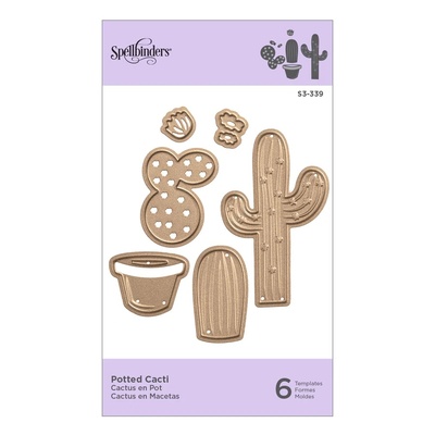 Нож для вырубки от Spellbinders - Potted Cacti