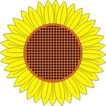 Ніж для вирубки Sunflower від Cheery Lynn Designs