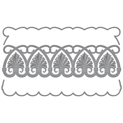 Нож для вырубки от Spellbinders - Art Deco - Shells Duality