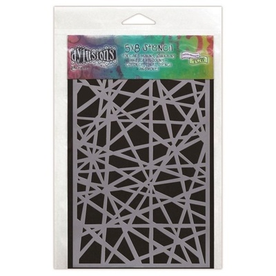 Маска Ranger - Dylusions Stensils - ShatteRed, 13 x20 см.