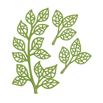 Ніж для вирубки Sue Wilson - Finishing Touches - Mosaic Leaves