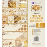 Набір скрап-паперу Prima - Autumn Sunset, 20x20см, 30 аркушів, двосторонній