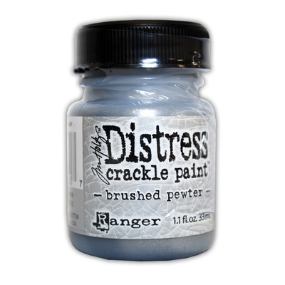 Краска-кракелюр Ranger - Distress Crackle Paint -  Brushed Pewter
