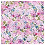 Деко велум (Аркуш кальки з малюнком) Гортензія, ТМ Фабрика Декору