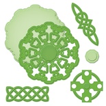 Ніж для вирубки від Spellbinders - Celtic Motifs, 6 шт.