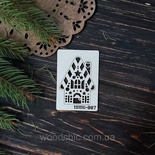 Чипборд Будиночок 7 від WOODchic, 5,5x4 см