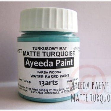 Краска 13arts - Ayeeda Paint - Matte Turquoise
