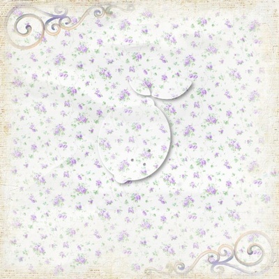 Аркуш двостороннього паперу для скрапбукінгу від LemonCraft - My Provence Provence 01