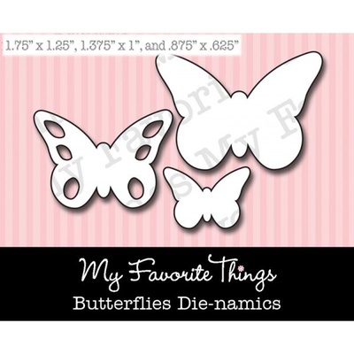 Набір ножів для вирубки My Favorite Things - Die-namics Butterflies