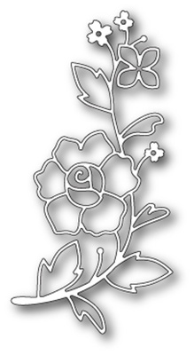 Ножі від Memory Box - Sketch Rose Branch craft die