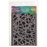 Маска Ranger - Dylusions Stensils - ShatteRed, 13 x20 см.