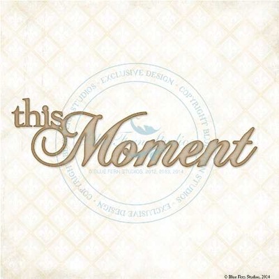 Чипборд Blue Fern Studios - This Moment