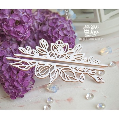 Чипборд ScrapBox - Бордюри з фресками Hw-077