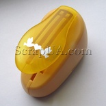 Фигурный дырокол Чарівна Мить - Голуби с сердцем, размер 1.8 см