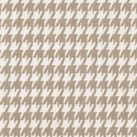 Тканина 100% бавовна - геометричний дрібний малюнок сірий на натуральному, 45x65см