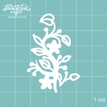 Чипборд від Вензелик - гілочка 09, розмір: 34x52 мм