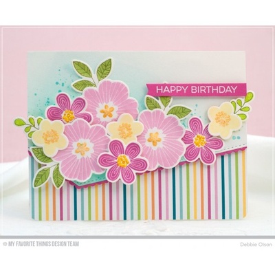 Акриловый штамп My Favorite Things - Bold Blooms