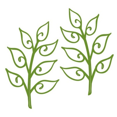 Ніж для вирубки Sue Wilson - Finishing Touches Collection - Whimsical Leaves Die