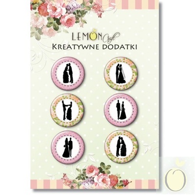 Фішки LemonCraft - Wedding 1, на клейовій основі