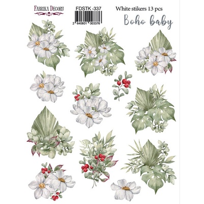 Набір наліпок (стікерів) 13 шт. Boho Baby #337