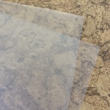 Лист матового пластика, толщина 0,9мм, размер: 30х30см, 1 шт.