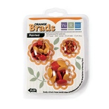 Брадси від We R Memory Keepers - Basic Brads Painted - Orange