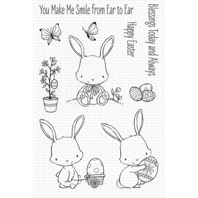 Акриловий штамп My Favorite Things - SY Easter Bunnies