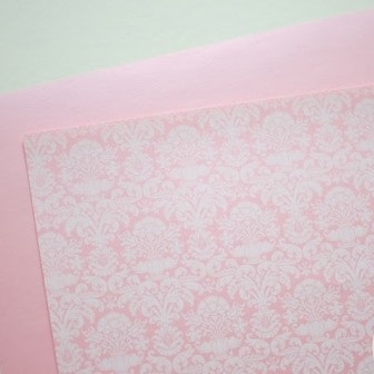 Аркуш дизайнерського паперу з візерунком Розкішно 2, колір Зефір, А4