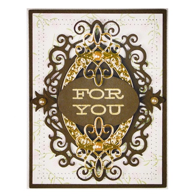 Ножи от Spellbinders – Oval Ironwork