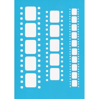 Трафарет - Фабрика Декора - Кинопленка, 15смх20см