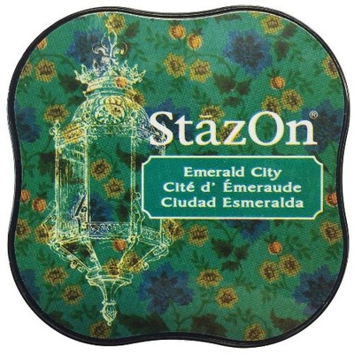 Чорнило Tsukineko StazOn Midi Ink Pad - Emerald City