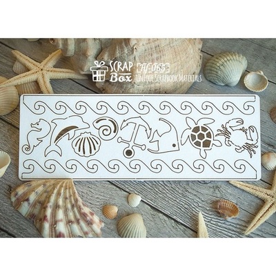 Чипборд ScrapBox - набір Океан Hf-065