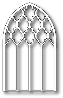 Ніж для вирубки від Poppystamps - Grand Gothic Luminary Window