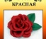 Набір тутового паперу для виготовлення квітів - троянда червона