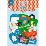 Набір висічок для скрапбукінгу, колекція Cool School, ТМ Фабрика Декору