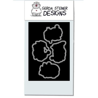 Набор лезвий Gerda Steiner Designs - Carol Kitten 4x6 Die Set