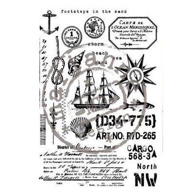 Набір акрилових штампів Marianne Design - Clear Stamps - Eline's Beach House