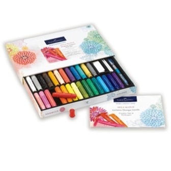 Подачний набір пігментних дрібниць від Faber Castell - GELATOS GIFT SET 34P