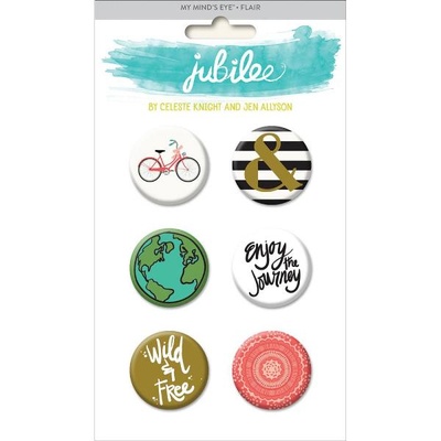 Набір ґудзиків My 'Mind's Eye - Jubilee Mint Julep - Wild