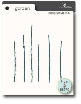 Маска від Memory Box - Stensils - Stems