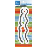 Лезвие Marianne Design - Craftables Dies - Stitched Waves & Clouds 