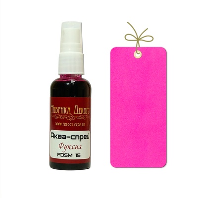 Фарба-спрей "Аква-спрей" Фабрика Декору - Фуксія, 50 мл