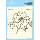 Штампы от Cherrylana - Пион, 6,3х5,8 см