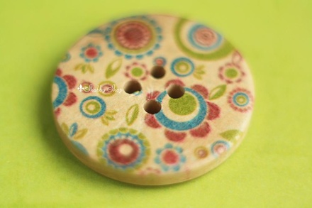 Ґудзики з малюнком, 1 шт