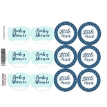 Набір наліпок (стікерів) для журналінгу 1-018, ТМ Фабрика Декору