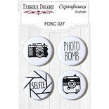 Набор скрапфишек Фабрика Декору из 4 шт. FDSC 027