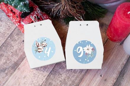 Набір для творчості Адвент-календар #10 UA, ТМ Fabrika Decoru, укр.мова