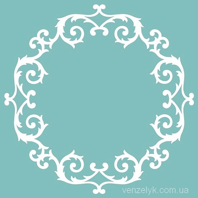 Чипборд від Вензелик - Рамка 61, 88x88 мм, розмір: 88x88 мм